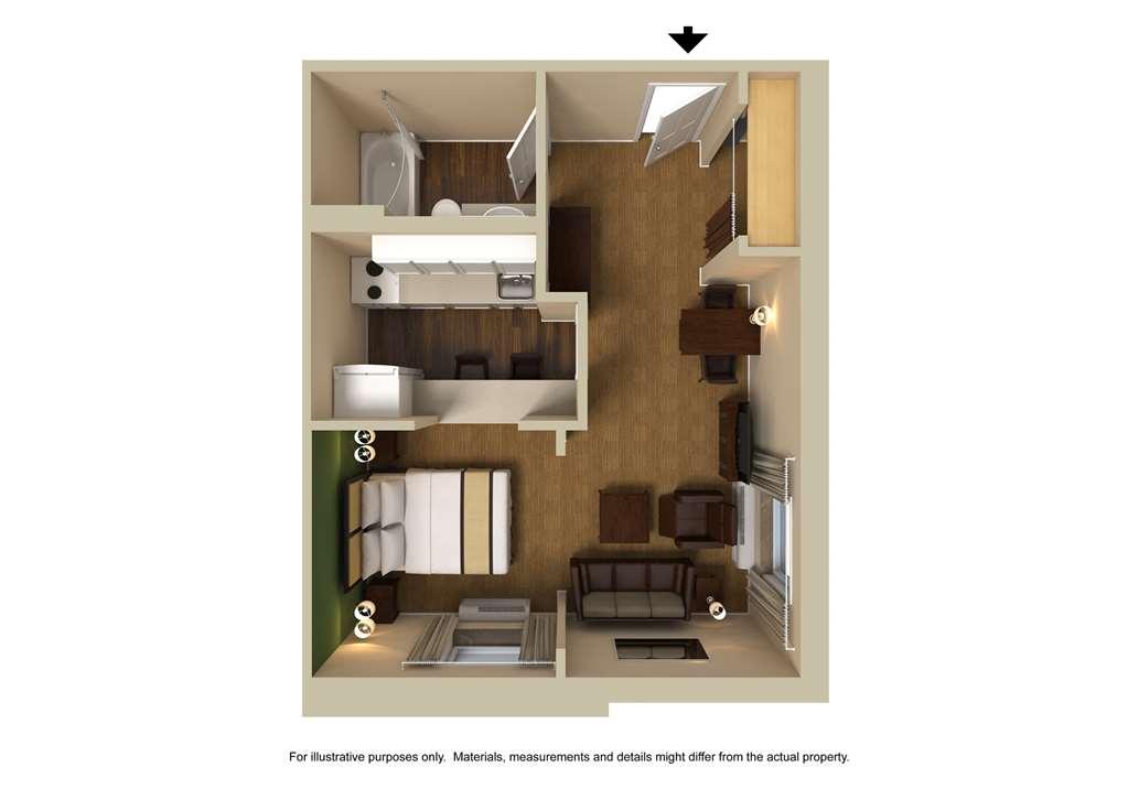 Suburban Studios Copley Akron West Habitación foto